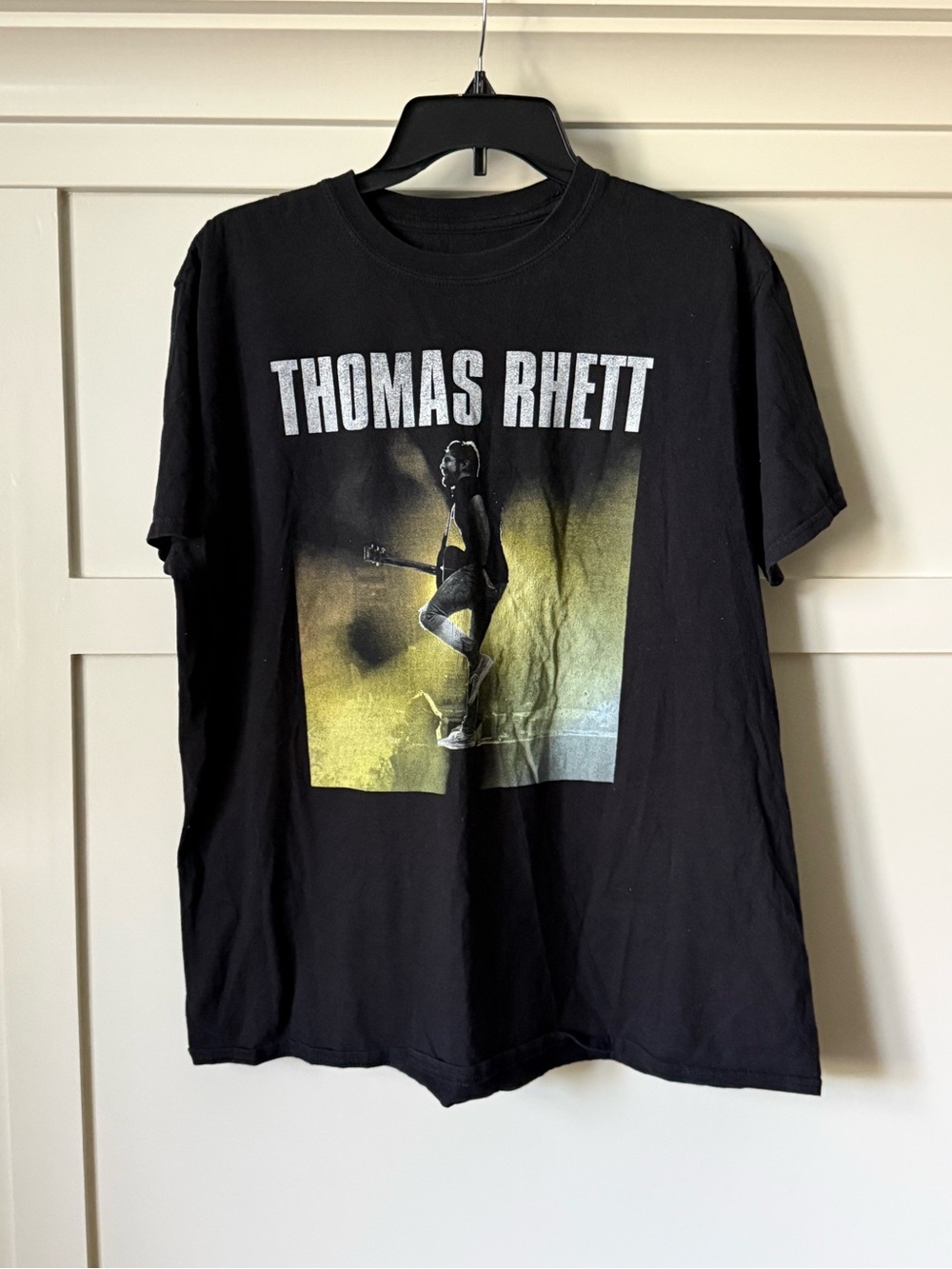 Thomas Rhett Black Graphic Tee - Logo Shirt